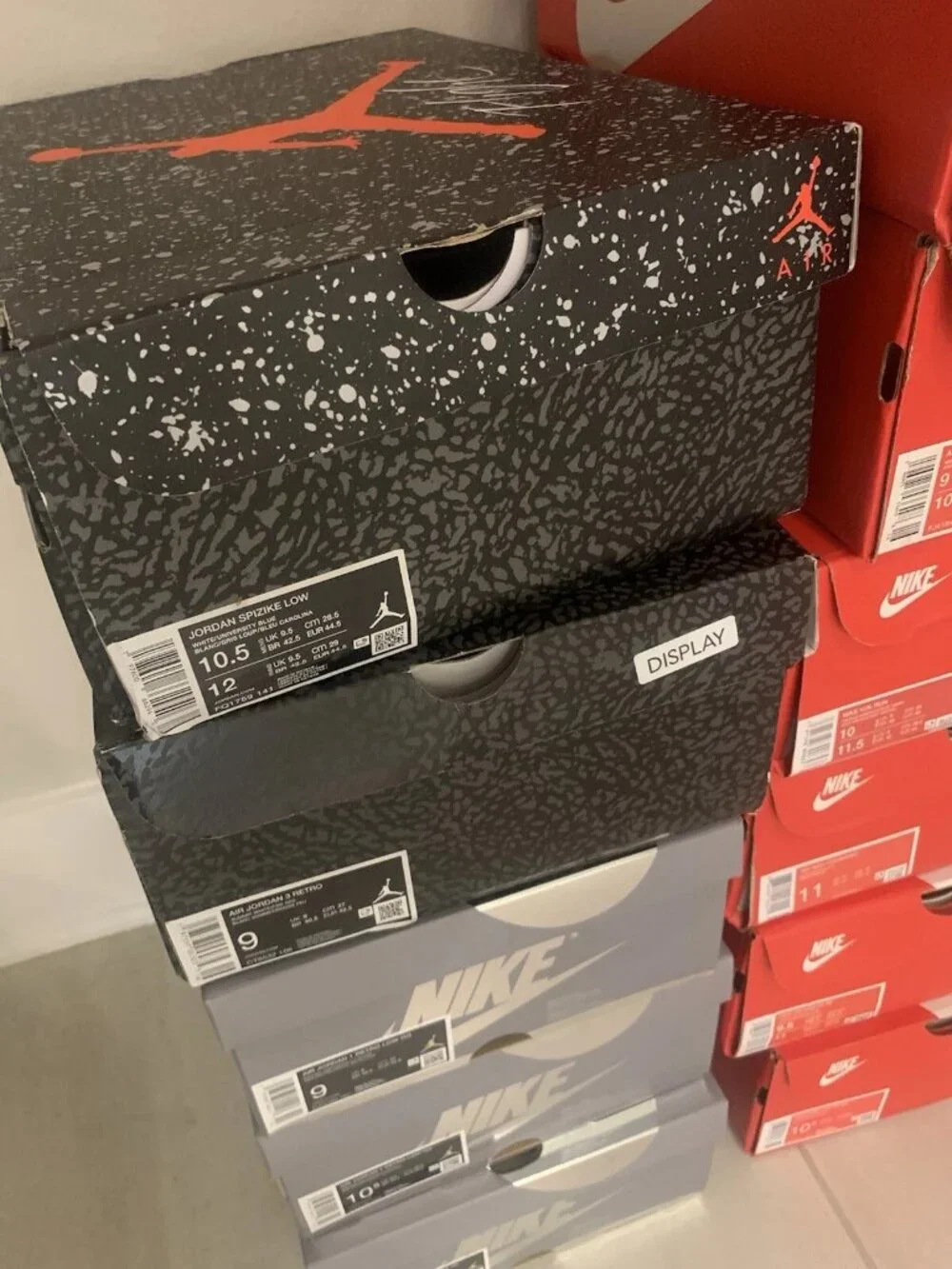 Nike And Jordan Empty Boxes